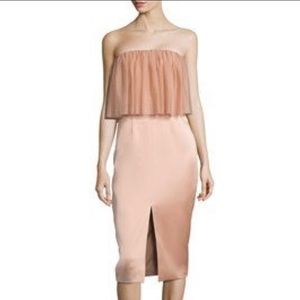 Keepsake The Label Women's White Lies Dress, Blush